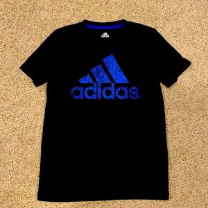 Adidas boys dry wick short sleeve shirt